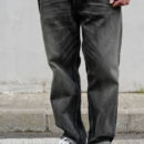 25AW牛王赤耳黑灰水洗牛仔裤 Yonder Realm