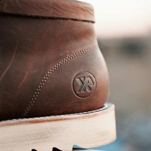 Yonder Realm X Bless Shoe 联名疯马牛皮工装靴固特异工艺袋鼠鞋