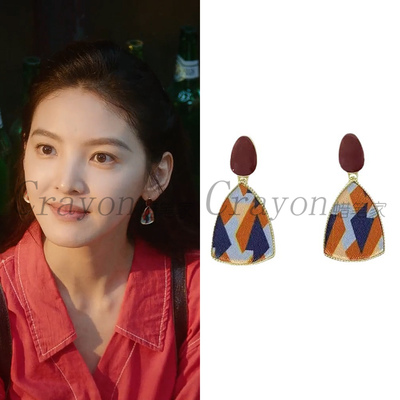 章若楠冬去春来庄庄同款耳环