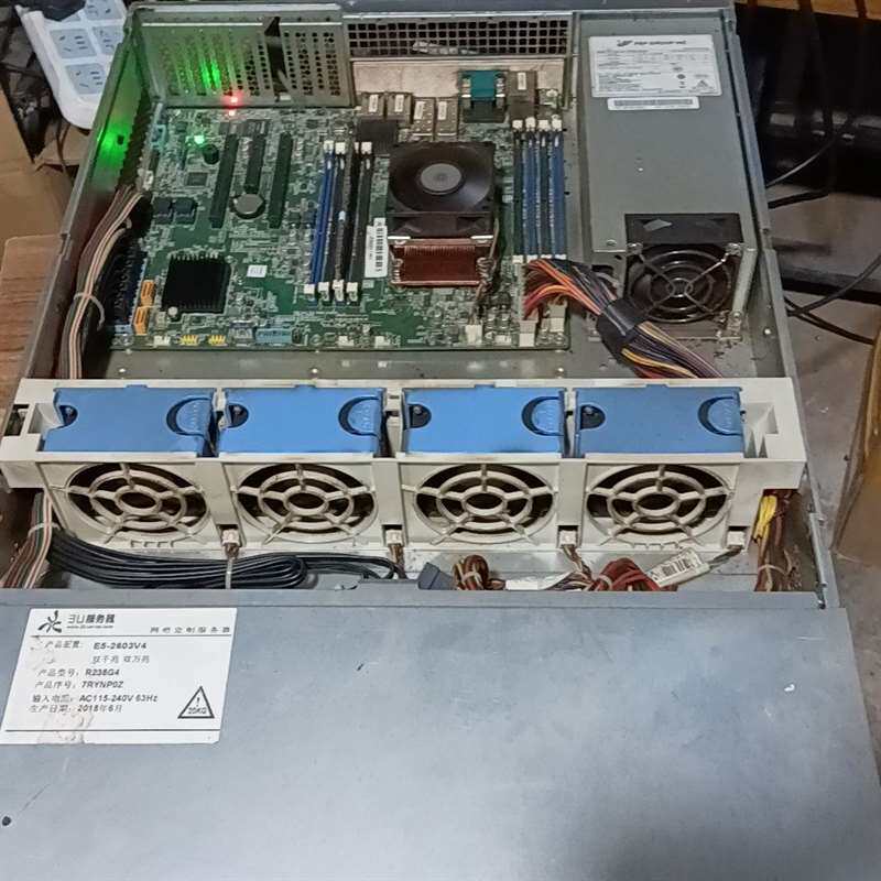 议价3U服务器双千兆双兆网卡CPUE5-2603 v4适用