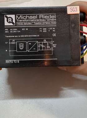 议价Michael Riedel 74532 变压器AC23适用