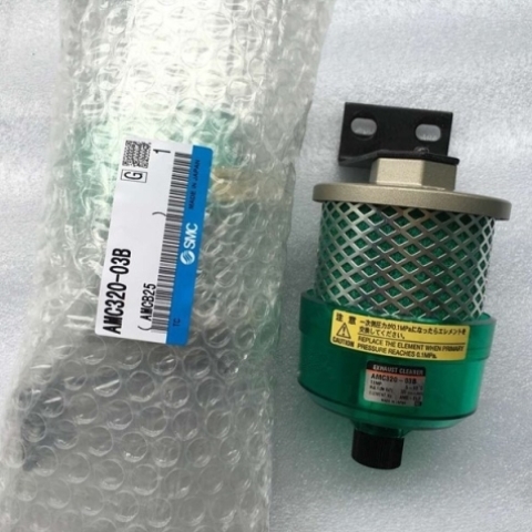 议价SMC排气洁净器消声过滤器AMC220-03B/02B AMC320-02B/03B 现