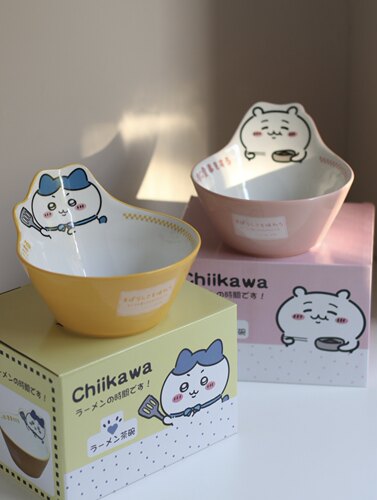 chiikawa吉伊卡哇陶瓷面碗餐盘