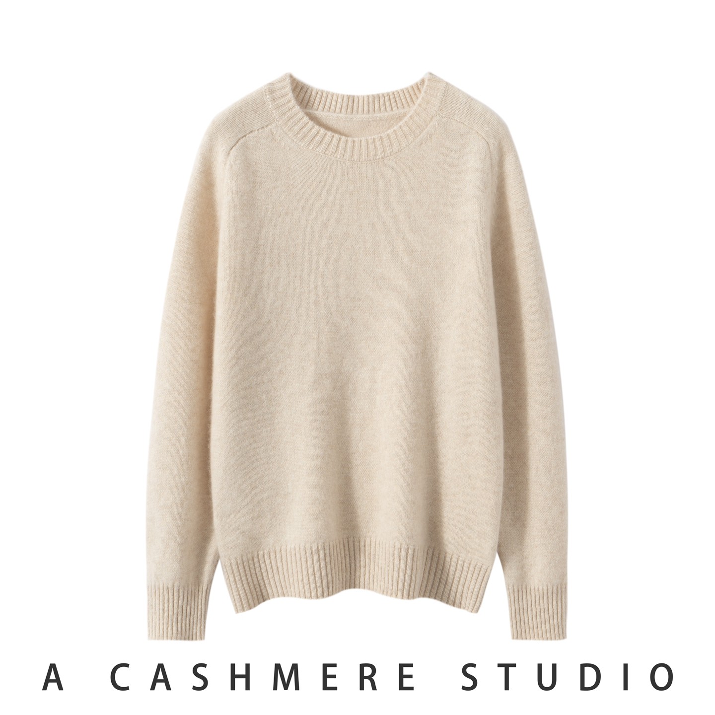 七针双股加厚圆领100%山羊绒衫女毛衣秋冬马鞍肩宽松慵懒针织打底,女装/女士精品,羊绒衫,淘宝优惠券,粉丝福利购,淘宝优惠卷