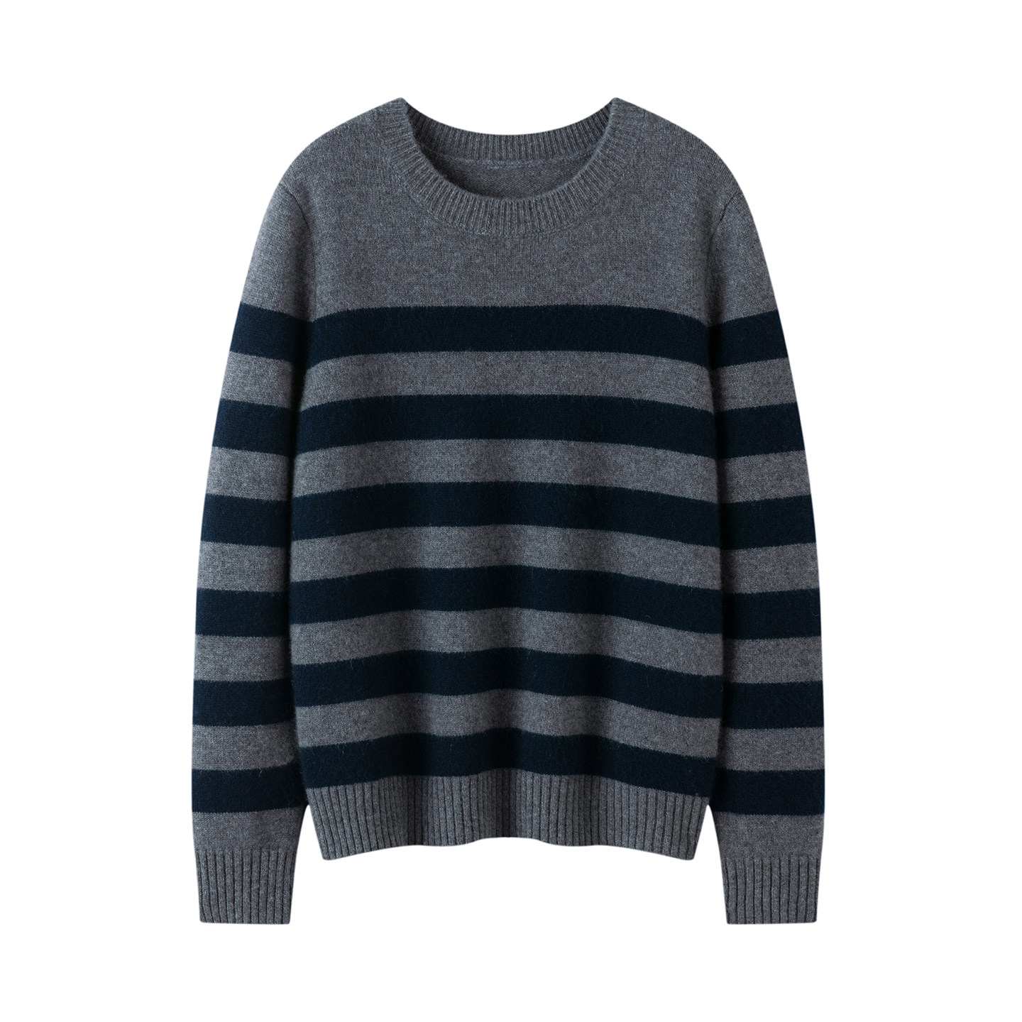 【100%山羊绒】秋冬新款山羊绒女圆领条纹休闲打底毛衣长袖针织衫,女装/女士精品,羊绒衫,淘宝优惠券,粉丝福利购,淘宝优惠卷