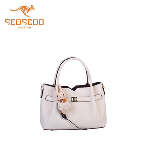 百搭褶皱手提包单肩斜挎包软皮潮792601 时尚 袋鼠正品 女包2026新款