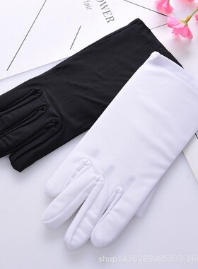 cos通用手套刀剑乱舞境界的彼方黑执事黑色白色城谷忠臣cosplay