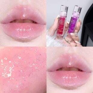 SHAQINUO润彩琉光温变唇蜜国货玻璃唇细闪滋润嘟嘟唇唇蜜美妆彩妆