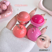 Gege bear清透水润腮红球 日常显白伪素颜立体提亮国货平价彩妆品