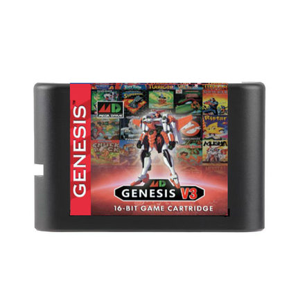 跨境产品MDV3PRO烧录卡3000合一游戏带TF卡8G兼容市面MD游戏机