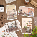 暮光生活存到迷你造景贴纸生活家居微缩场景3d立体小屋解压贴画