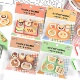 papermore幸福午餐书写纸组合便利贴食物点心烘焙手帐素材n次贴