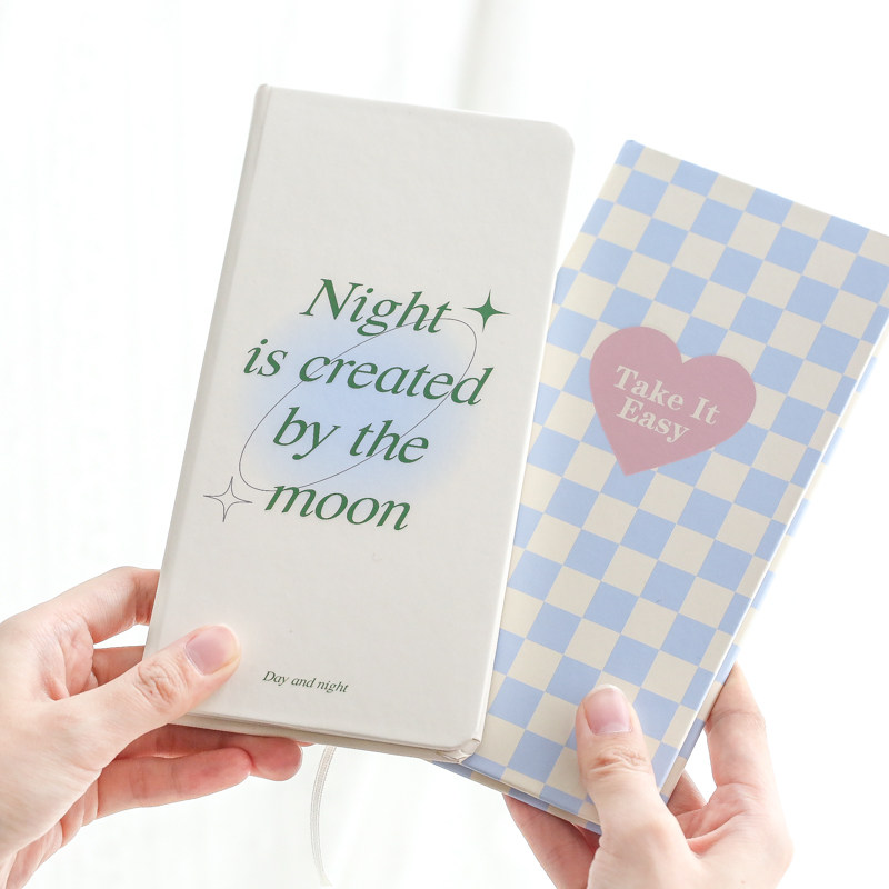 手账本简约ins风网格日式可爱少女笔记本本子手帐温暖气息weeks本