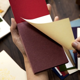 混合特种纸复古手工素材纸本手账拼贴手帐素材便签背景纸