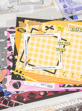 扎包diy痛包材料背板素材纸背景卡成品纸质痛板红色懒人扎板黑色