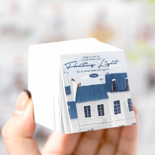 浮光集插画涂鸦2026年新款日历手绘风手撕一日一页迷你便签台历