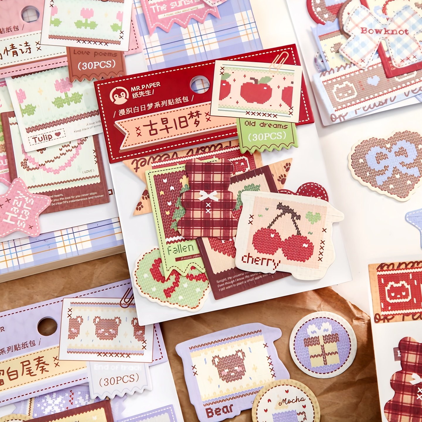 纸先生漫织白日梦手帐贴纸复古格纹古早昭和日系手账素材装饰贴画,文具电教/文化用品/商务用品,贴纸/立体贴纸,淘宝优惠券,粉丝福利购,淘宝优惠卷