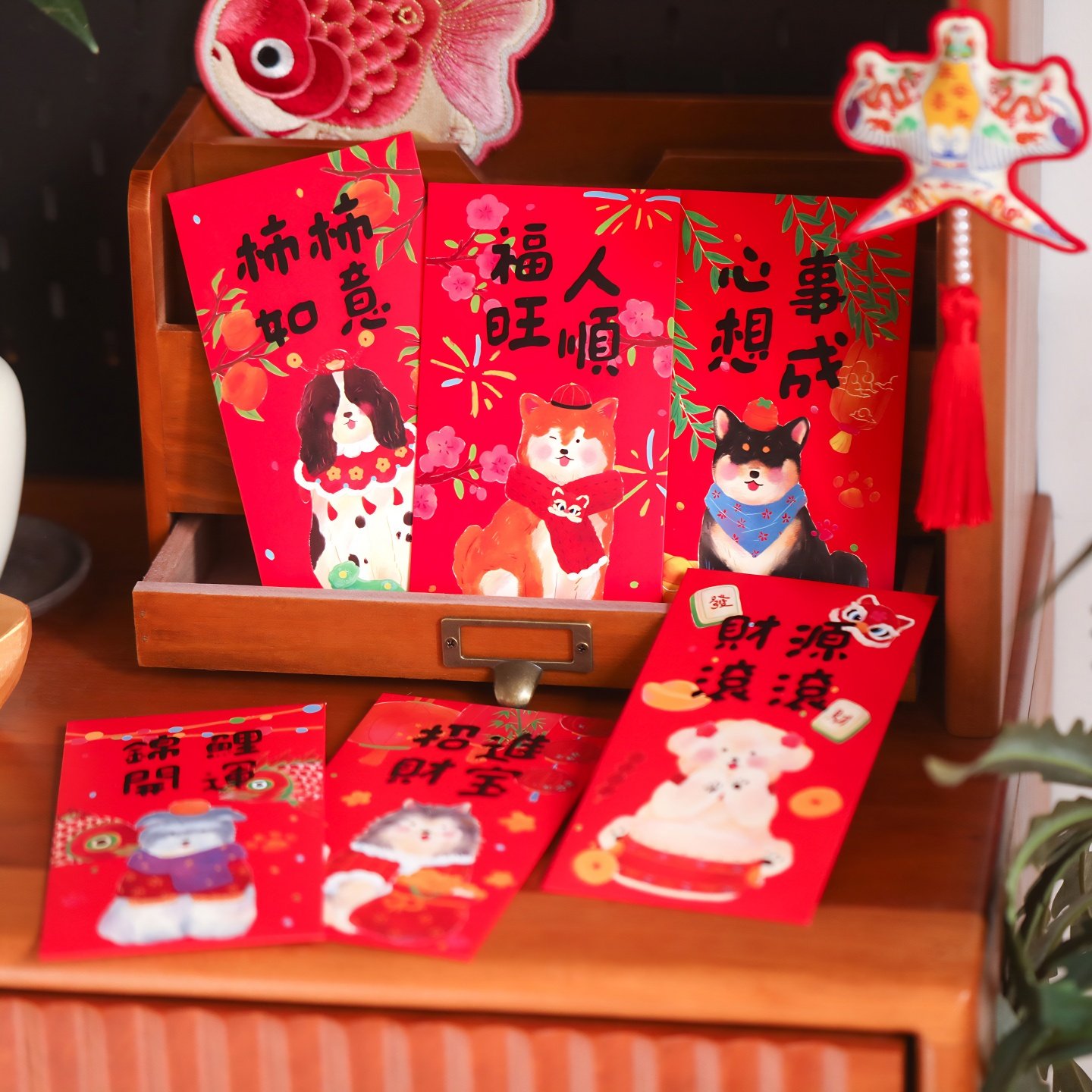 福旺人顺2026新年创意儿童压岁钱春节结婚红包国风利是封通用款,节庆用品/礼品,红包/利是封,淘宝优惠券,粉丝福利购,淘宝优惠卷