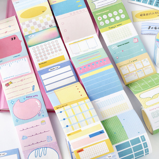 生活记录er可撕书写纸便签卷标签计划索引对话框手帐胶带手账贴纸