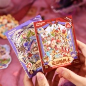 迷你小号微缩场景合集本造景场景小贴纸3D叠堆立体童话微缩小屋