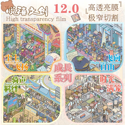 悦禧12.0造景贴纸场景贴画高难度