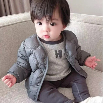 班纳之家宝宝轻薄内胆保暖羽绒服