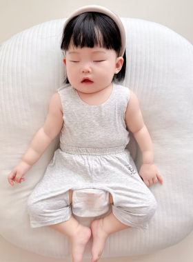 班纳之家套装莫代尔无骨二件套夏