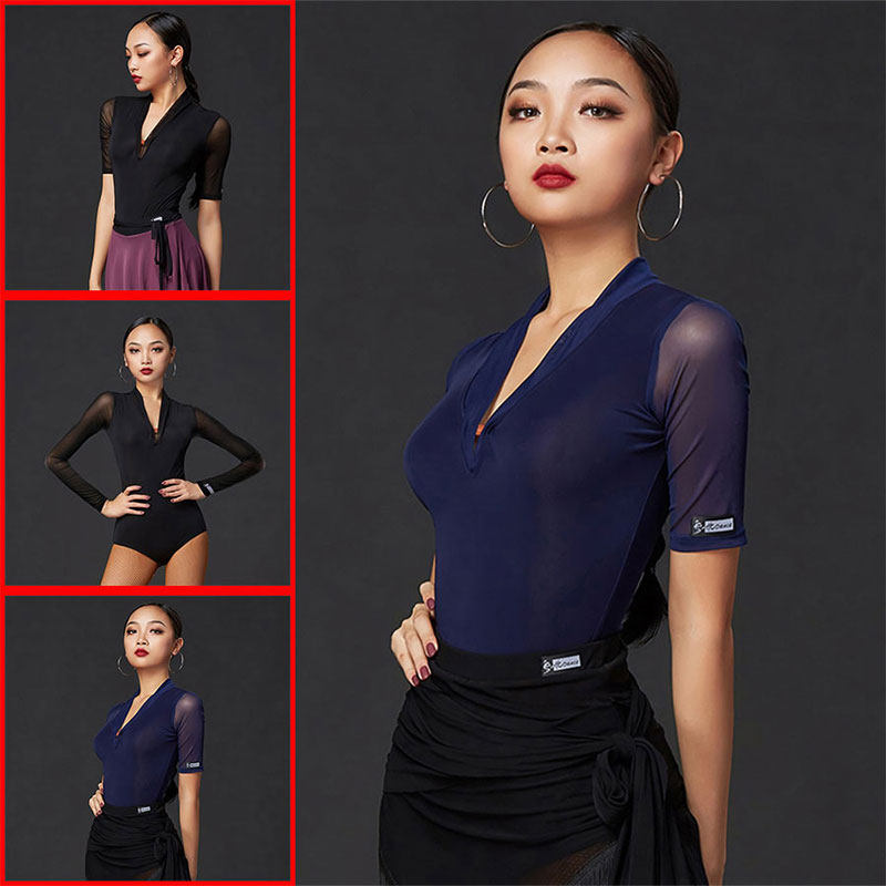 皇朝拉丁舞服上衣新款性感舞蹈服