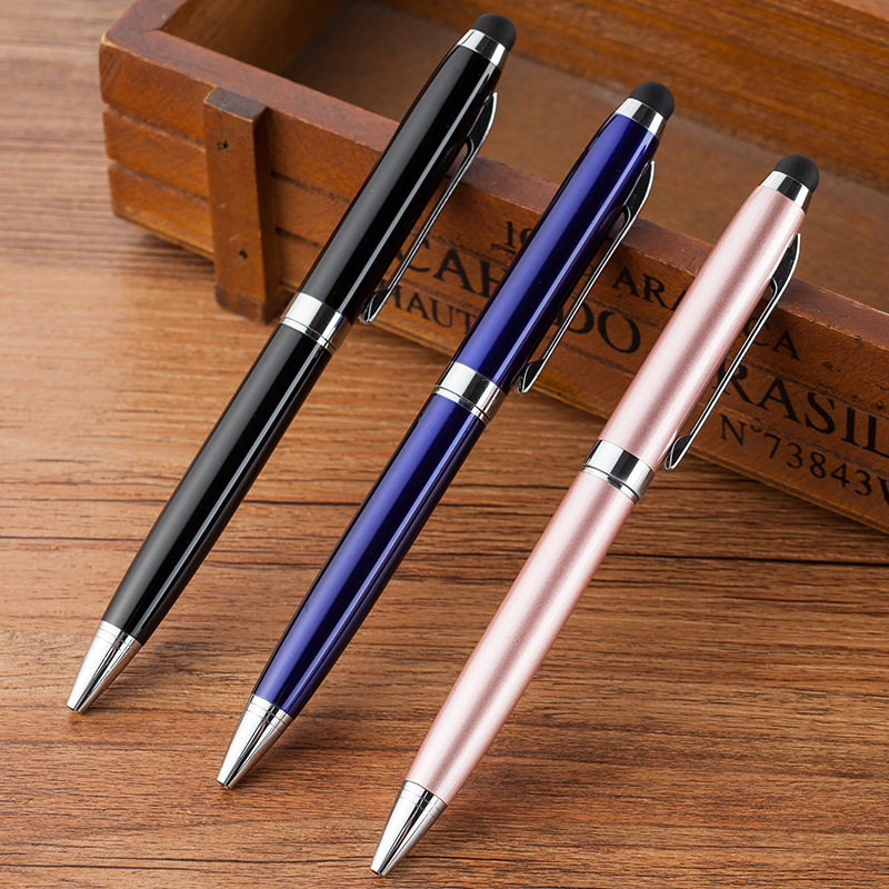 学生可爱少女韩版金属外壳圆珠笔女生专用创意复古小清新签字笔