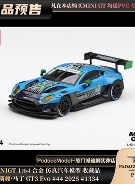 MINIGT164阿斯顿·马丁GT3Evo