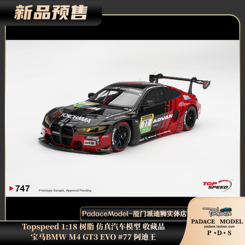 宝马BMWM4GT3EVO#77阿迪王