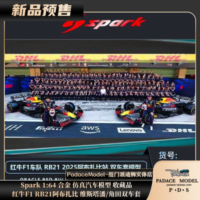 红牛F1RB21阿布扎比双车套