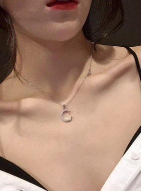 韩版项链简约脖子饰品锁骨颈带学生森系女短款脖颈链网红项圈yw1