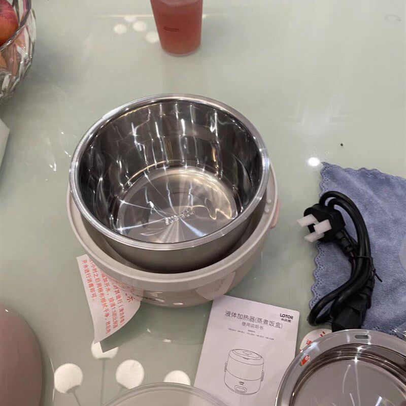 适用徕多lotor加热饭盒电热保温插电办公室自带蒸饭菜自热电源线