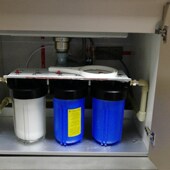 台湾崧泉10寸20寸大胖过滤器大蓝瓶家用中央总管道全屋前置净水器