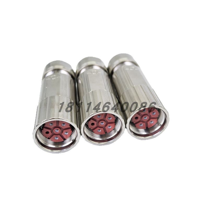 TE泰科茵特康6芯M23螺纹连接器BSTA085NN004202350 6FX2003-0LU00