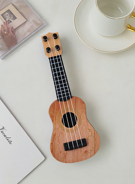 尤克里里复古吉他小摆件酒柜电视柜床头卧室装饰品生日礼物送女生