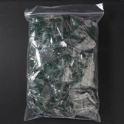 直插涤纶电容2A102J~2A822J薄膜绿色电容器电子元件套件620个/盒