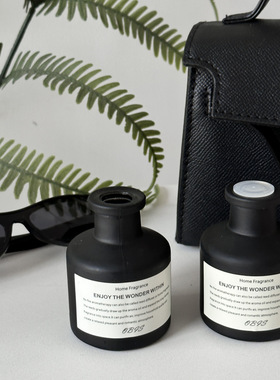 小黑瓶·中性香无火香薰小众精油厕所卫生间摆件卧室内持久家用香