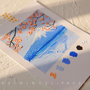 邓瑞宁子油画棒工具包 丹可林重彩棒油画棒+高尔乐油画棒