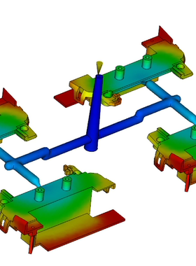 模流分析Moldflow2019工业设计制作