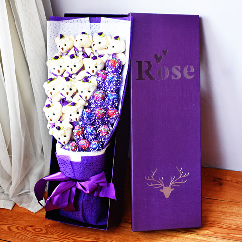 棒棒糖花束成品卡通公仔