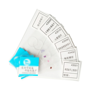 运动神经元生物切片青霉涂片小学生物科学实验切片显微镜玻片装片