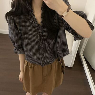 MAKE MORE TIME-常甜美小衫MMT—韩系ins风轻甜系穿搭小衫S882301