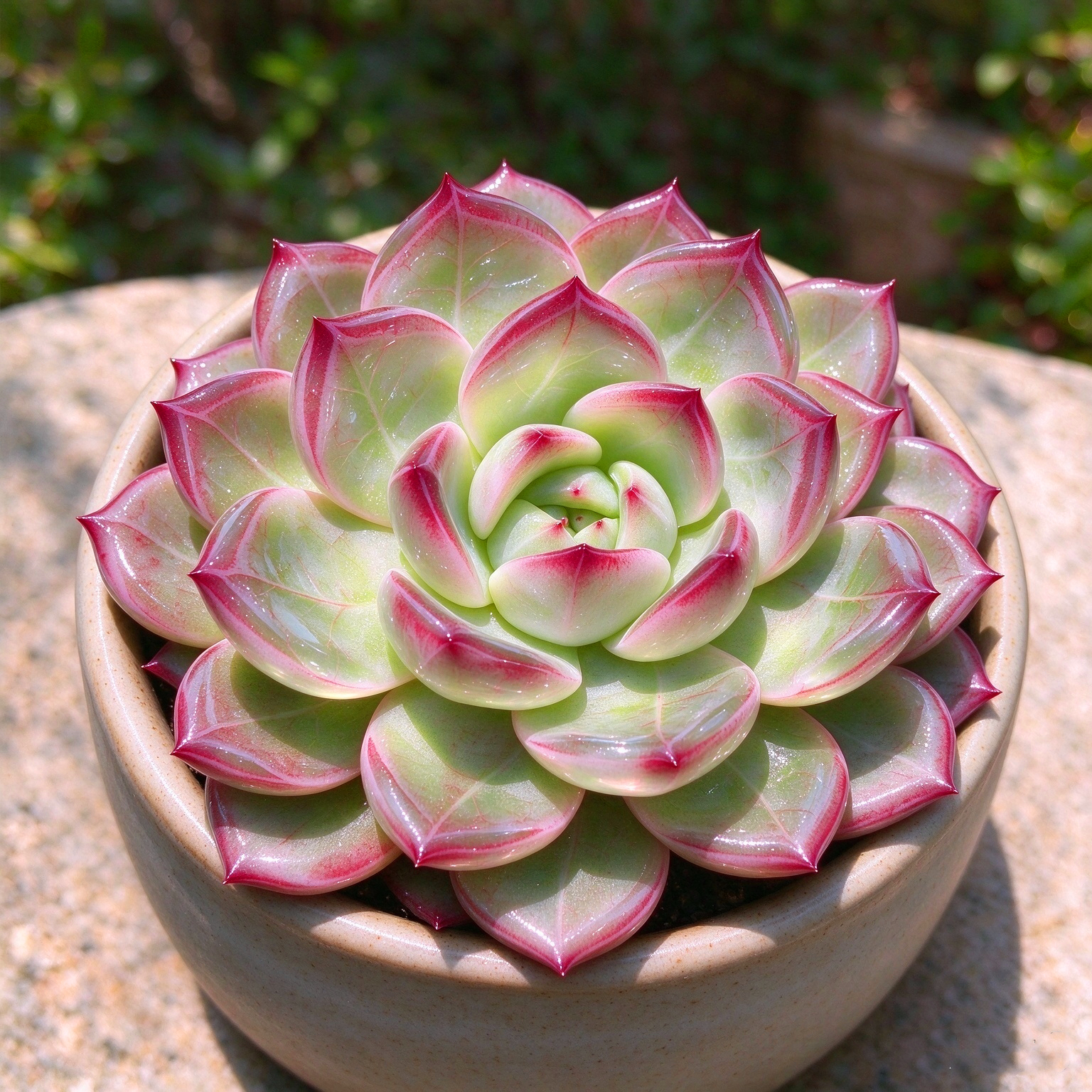 多肉植物 黑骑士焦糖香槟暗纹带盆栽好粉绿渐变厚叶群生阳台花卉