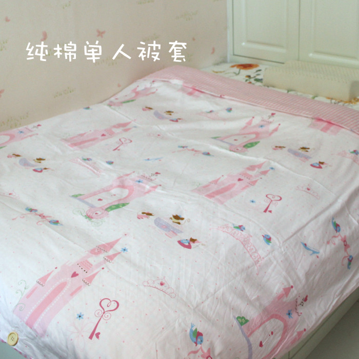 Good-looking! pure cotton Single Quilt cover Cotton soft Exquisite Satin printing AB Face male girl student A variety of Optionalin the Bedclothes , Quilt  category - from Buy2taobao.com to provide professional Taobao agent buy service