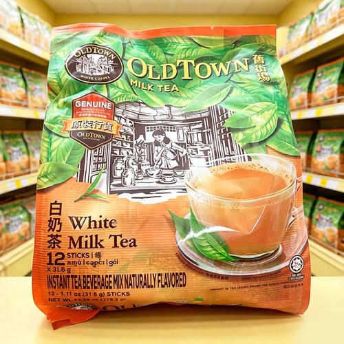 【港版】马来西亚进口旧街场白奶茶三合一速溶奶茶冲饮奶茶粉379g