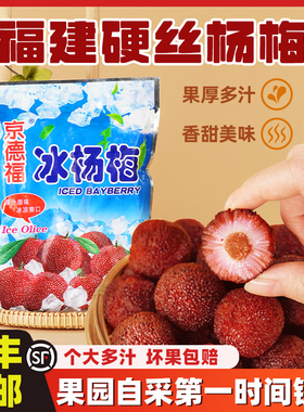 京德福冷冻仙居杨梅泡酒商用杨梅孕妇水果5斤整箱批发顺丰包邮