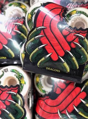 美国Powell Peralta轮子龙配方滑板轮碗池街式公园速降陆地冲浪轮