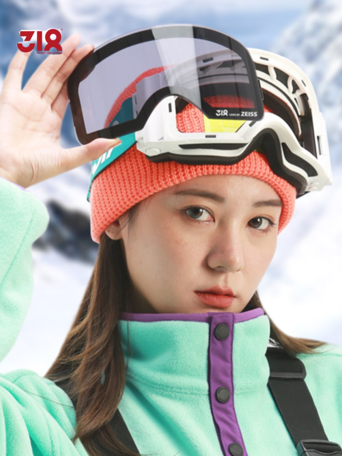 318滑雪护目镜成人对讲音频